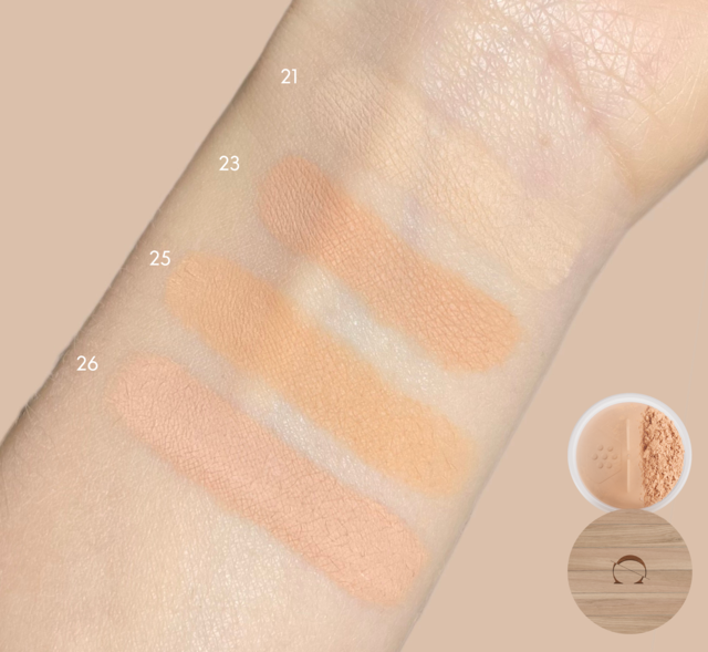 Fondotinta minerale in polvere libera