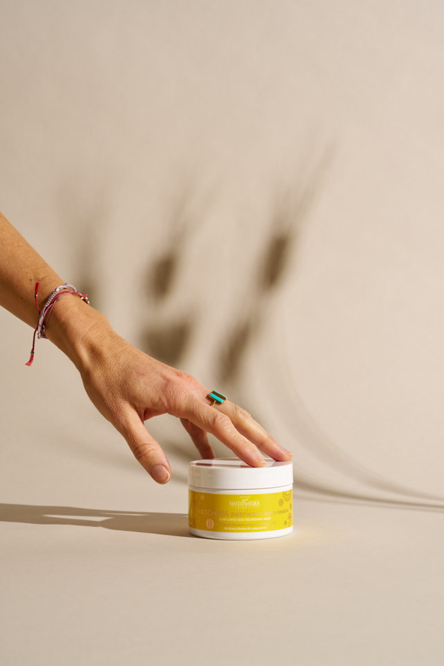 Maschera Nutriente Capelli Secchi ai Semi di Girasole