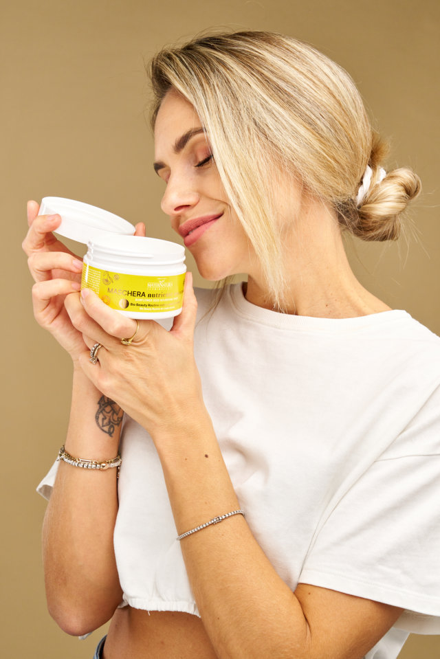 Maschera Nutriente Capelli Secchi ai Semi di Girasole