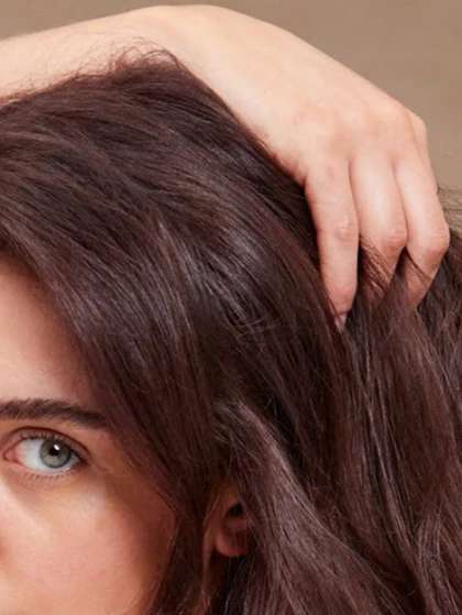 Tinta Naturale per Capelli Castano Scuro Khadi
