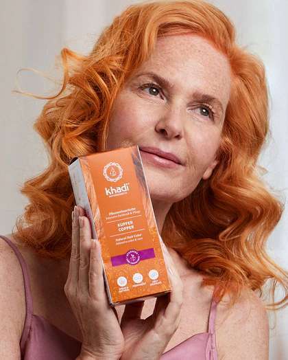 Tinta Naturale per Capelli Rame Khadi