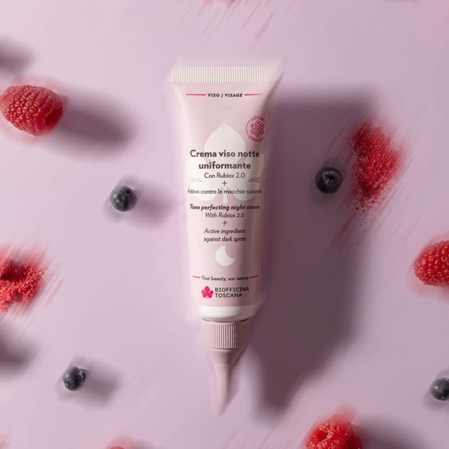 Crema Viso Notte Uniformante Biofficina Toscana