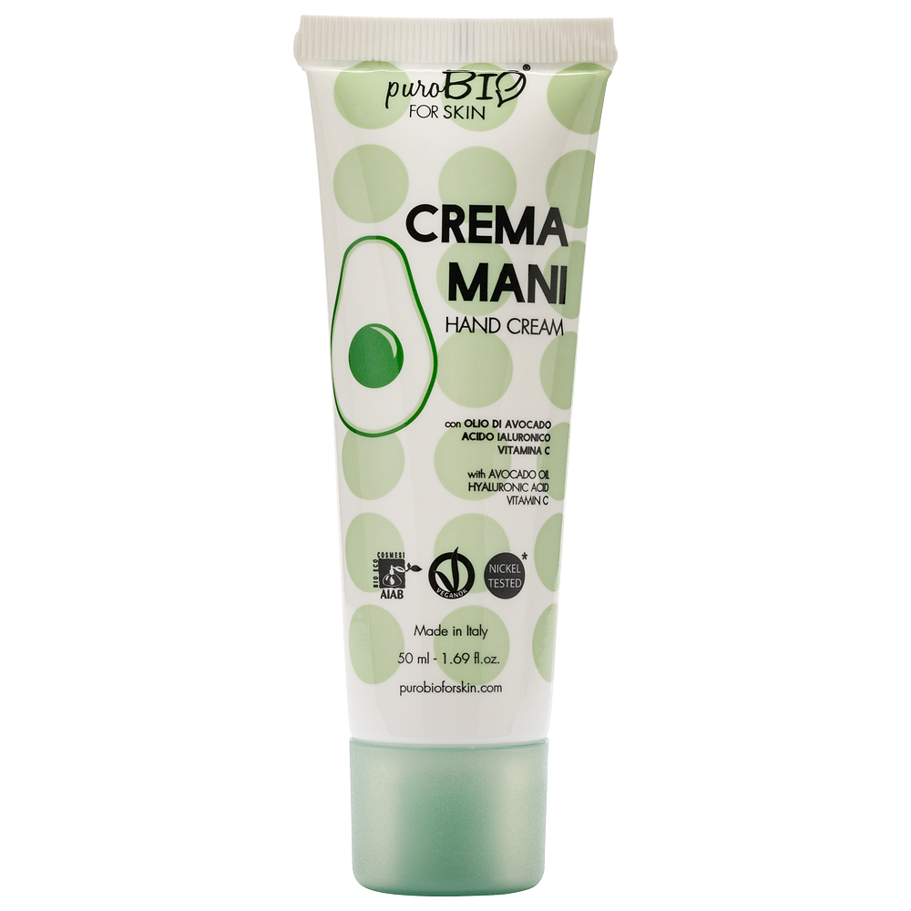 Crema Mani Idratante Avocado Purobio