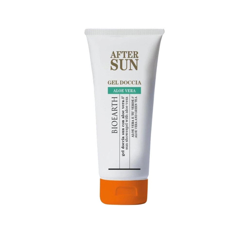 Gel doccia solare con aloe vera