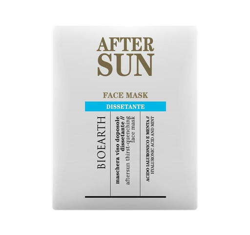 [8029182011507] Maschera viso in tessuto doposole dissetante