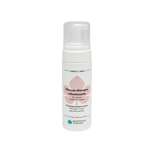 [8003140491204] Mousse-Shampoo Volumizzante Biofficina Toscana