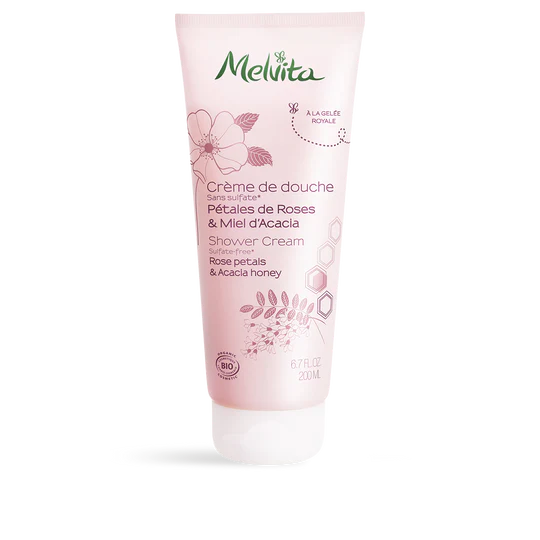 Gel doccia alla rosa e miele d'acacia