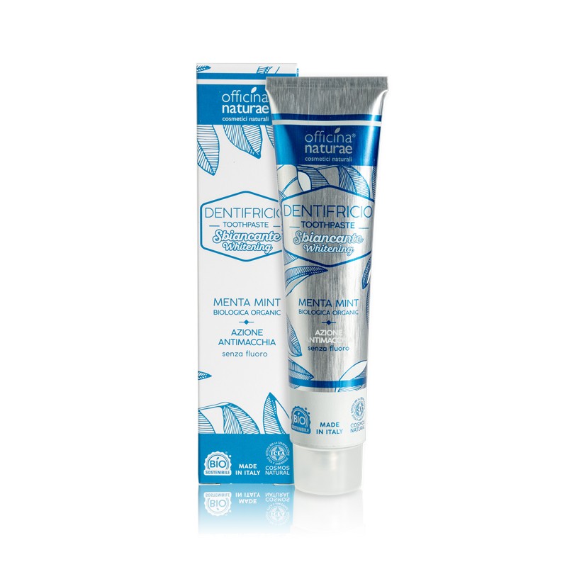 Dentifricio Sbiancante Ecobio Menta Officina Naturae