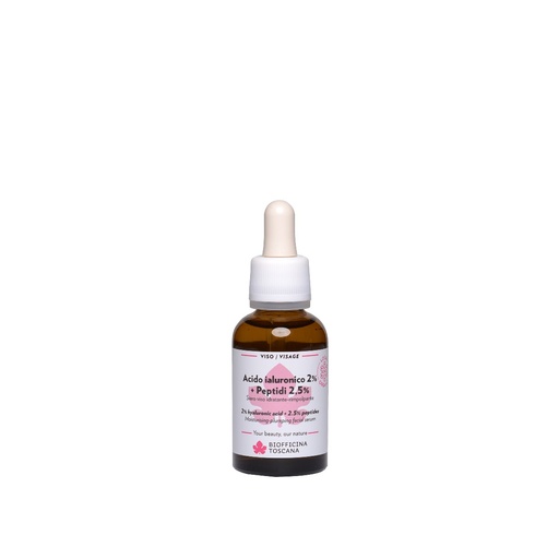 [8003140491778] Acido Ialuronico 2% + Peptidi 2,5% Biofficina Toscana