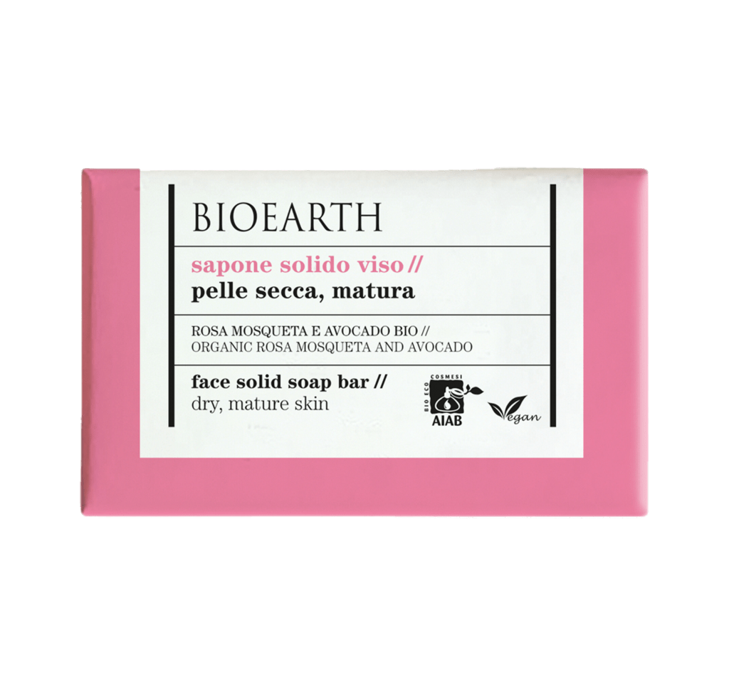 Sapone solido viso pelle secca e matura
