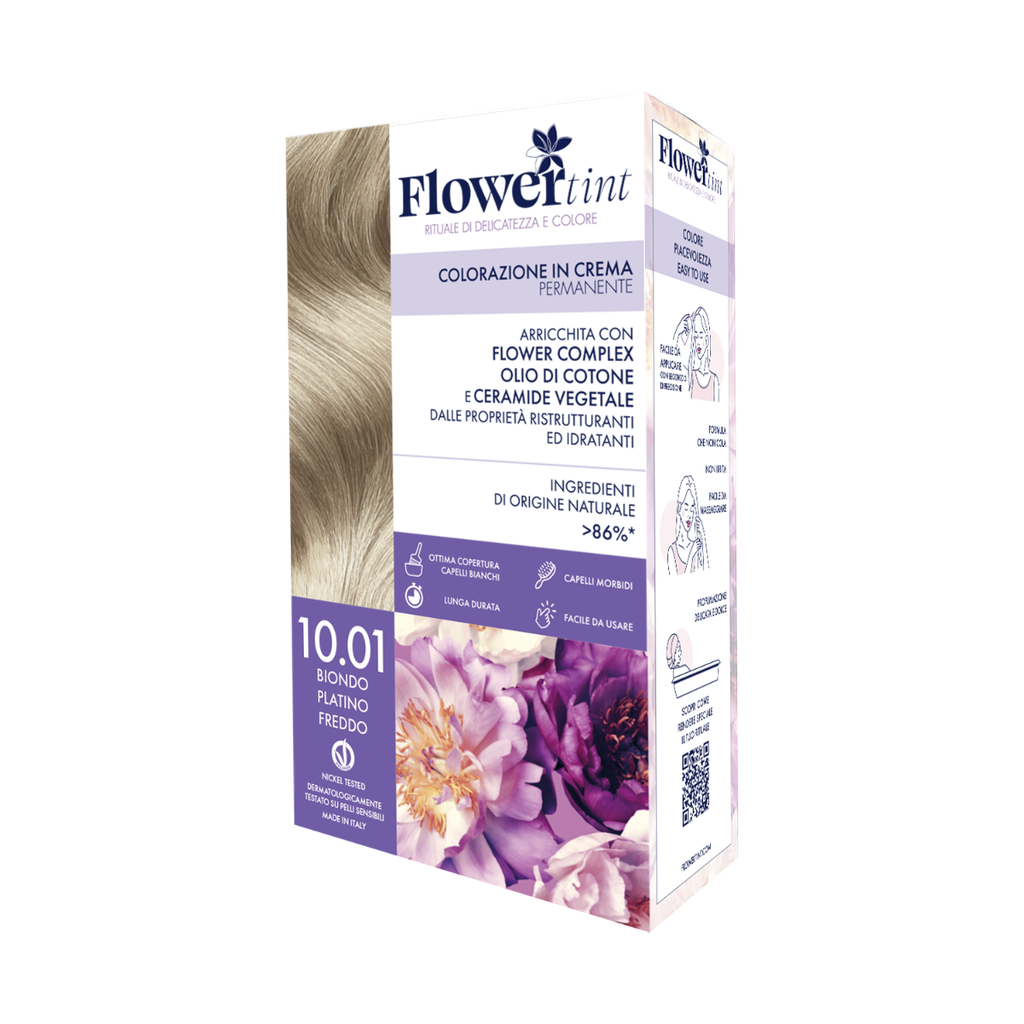 FlowerTint colorazione permanente 10.01 Biondo platino
