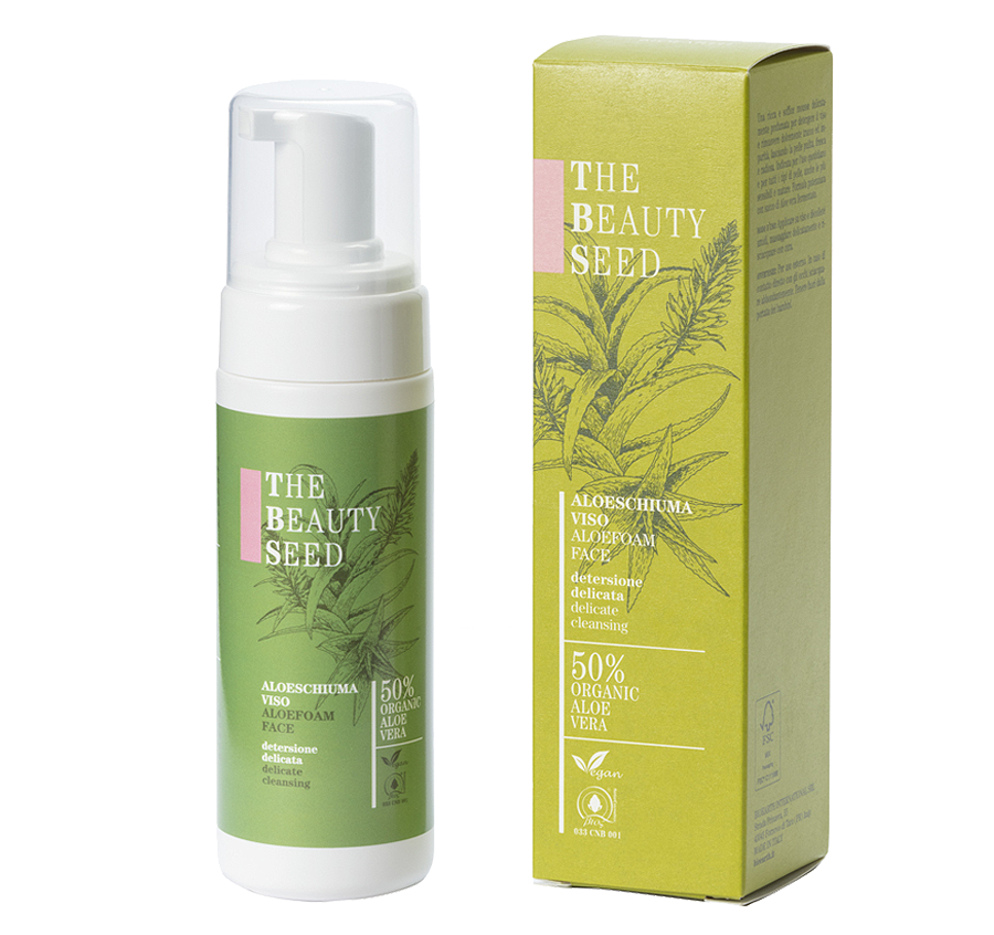 Aloeschiuma Viso con Aloe Vera Bioearth