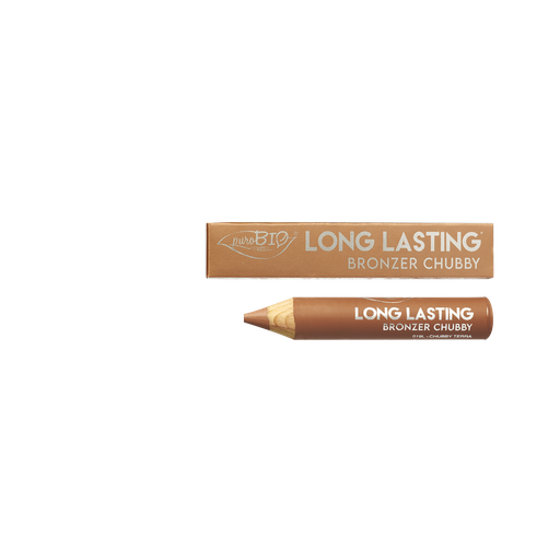 [8051411365716] Long Lasting BRONZER Chubby Purobio (n.019L terra caldo)