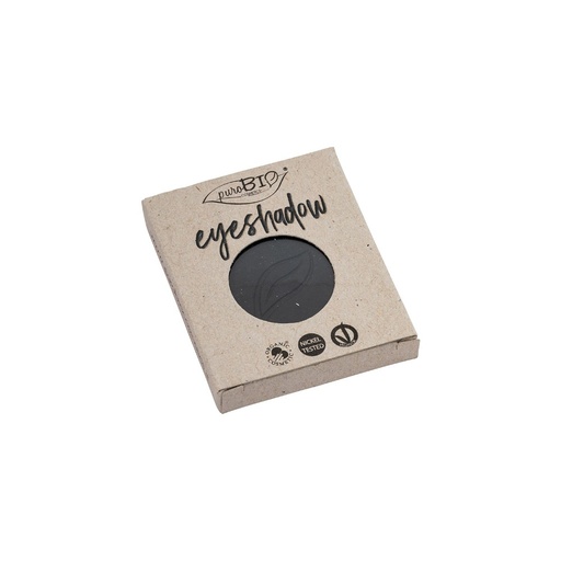 [8051411361657] Ricarica Ombretto Compatto Matte (Refill) Purobio (n.04 Nero)