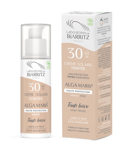 [3760211482039] Crema Solare Colorata Viso SPF 30 (Avorio)