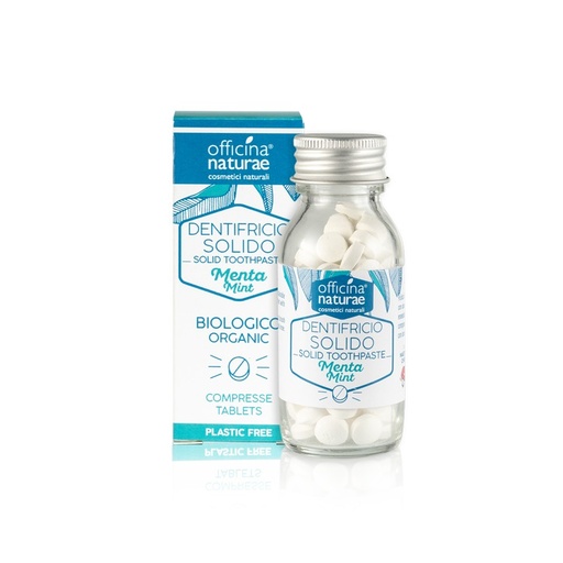 [8033148505252] Dentifricio in Pastiglie Officina Naturae (Menta)