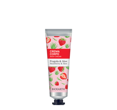 [8029182014188] Crema Corpo - Fragola & Aloe Bioearth