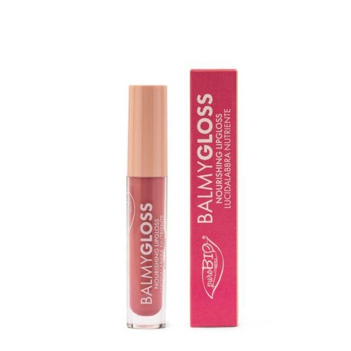 [8051411367154] Balmy Gloss Purobio (n.04 Rosa freddo)