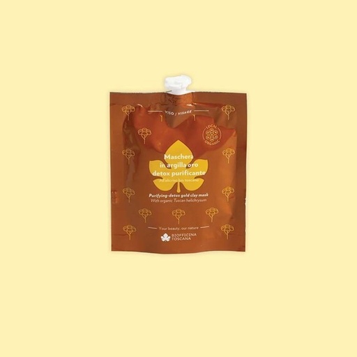 [8003140491037] Maschera in Argilla Oro Detox-Purificante Biofficina Toscana