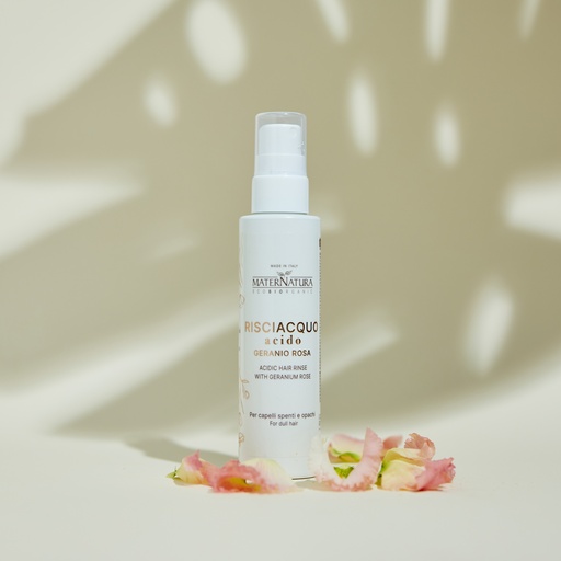 [8099559065068] Risciacquo Acido Capelli al Geranio Rosa